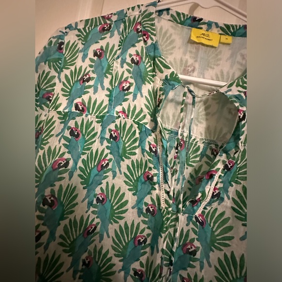 Roller Rabbit Parrot 100% Cotton Shirt - Picture 3 of 5